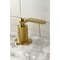 Kingston Brass Widespread Bathroom Faucet with Push PopUp, Brushed Brass KS1417KL - alternate 4